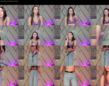 redjinaandross — 3 minute Chaturbate couple camgirl download, 720p, May 11, 2024