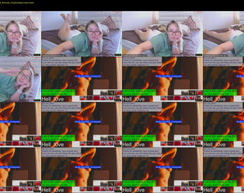 hell_l0ve — 24 minute Chaturbate female camgirl download, 720p, Jul 7, 2025